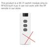 Graffiti Smart WiFi Curtain Switch with Remote Timer & Alexa Compatibility