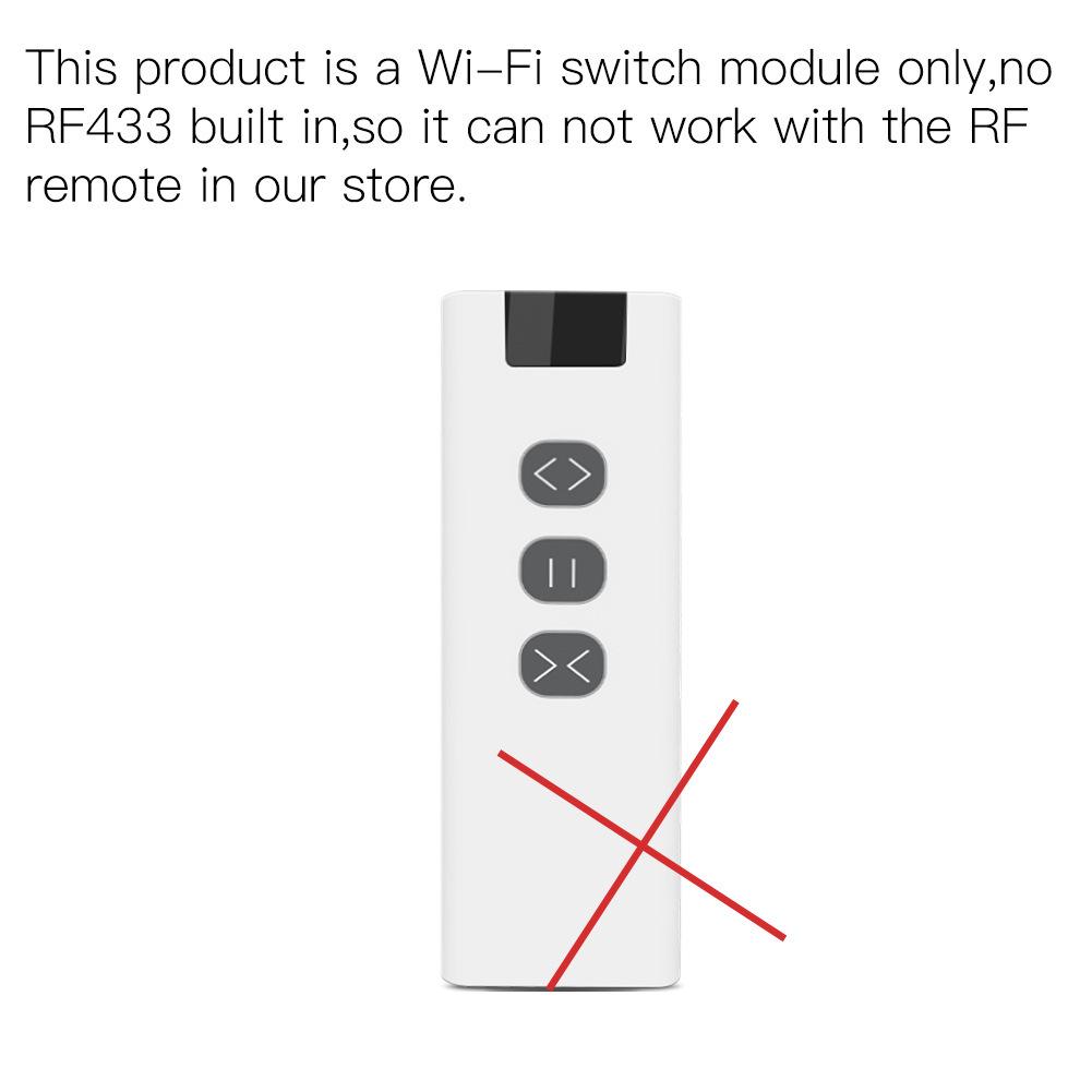 Graffiti Smart WiFi Curtain Switch with Remote Timer & Alexa Compatibility