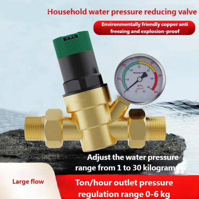 DN15 Wasserdruckregler Ventile Gewährleistet Stabile Durchflussmengen Verhindert Lecks Einfache Sicherheitsventile für Hauswasserversorgungssysteme