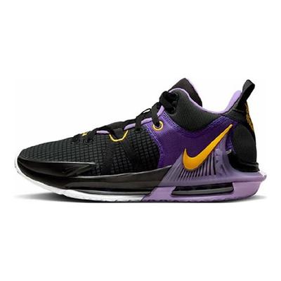 LeBron Witness 7 EP Lakers Uomo Sneakers Viola Nero University-Gold DM1122-002