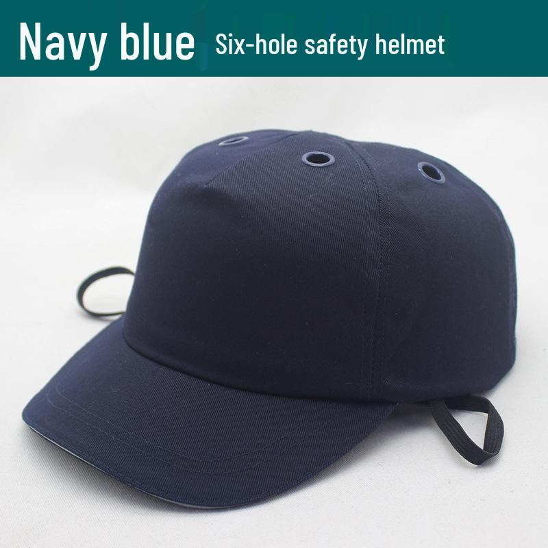 Breathable ABS Safety Helmet with Duckbill Design - Lightweight, Anti-Smash & Collision Protection for Work Environments