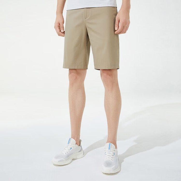 Anta Variety Training Collection Casual Shorts Men's Wood Khaki Moderate 152337531-2