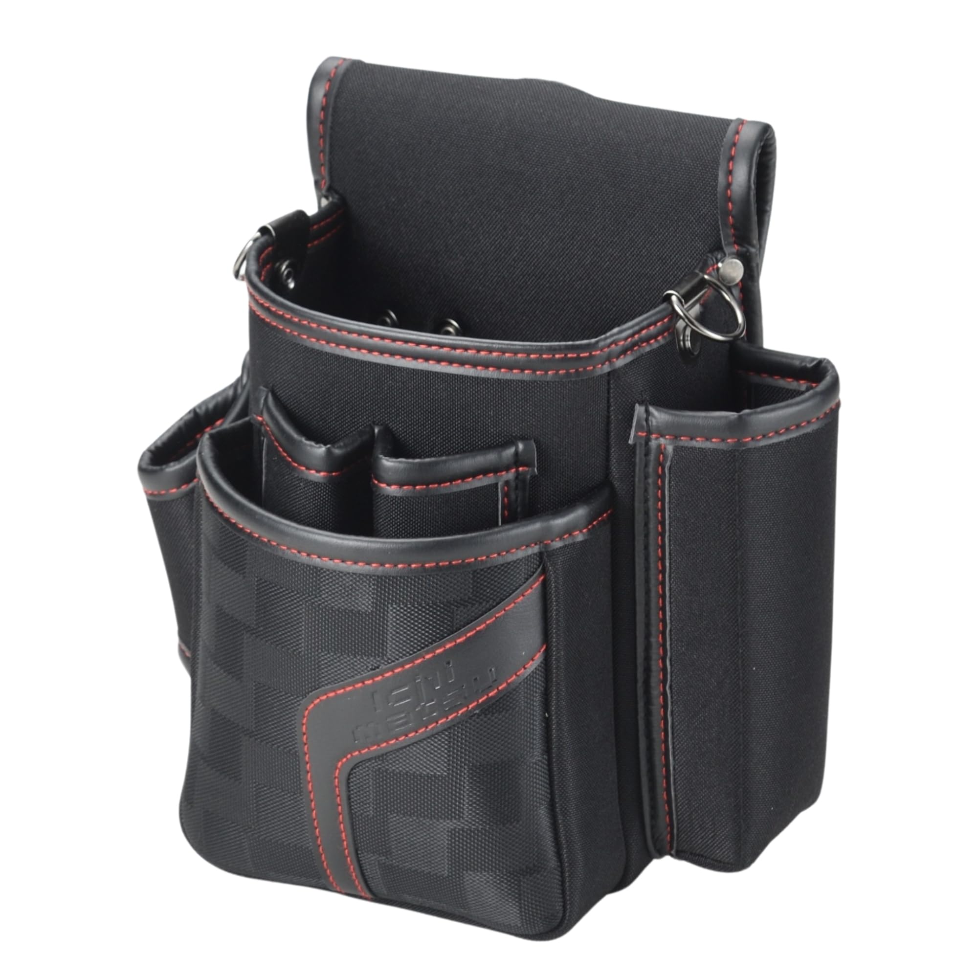 

Takagi Ichimatsu Tool Pouch Nail Portable Belt Loop Width up to Takagi Multi-purpose ICW-12 Pouch, Storage, 60mm, Polyester, чёрный