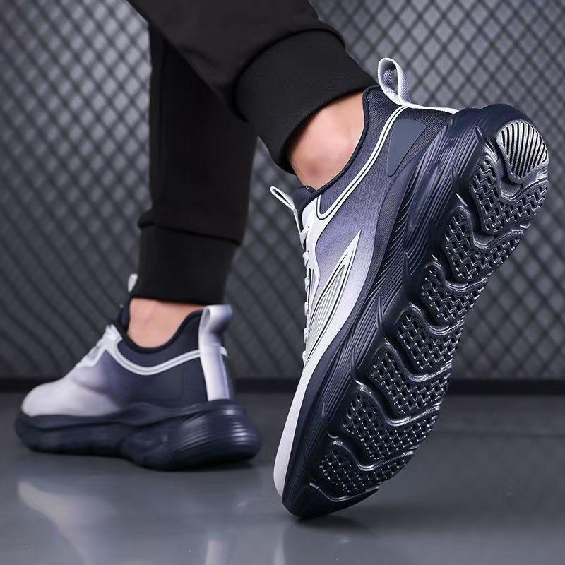 Herrenschuhe neu große Größe Herren Sportschuhe Student weichsohlige Laufschuhe Mesh atmungsaktiv bequem kalte klebrige Schuhe
