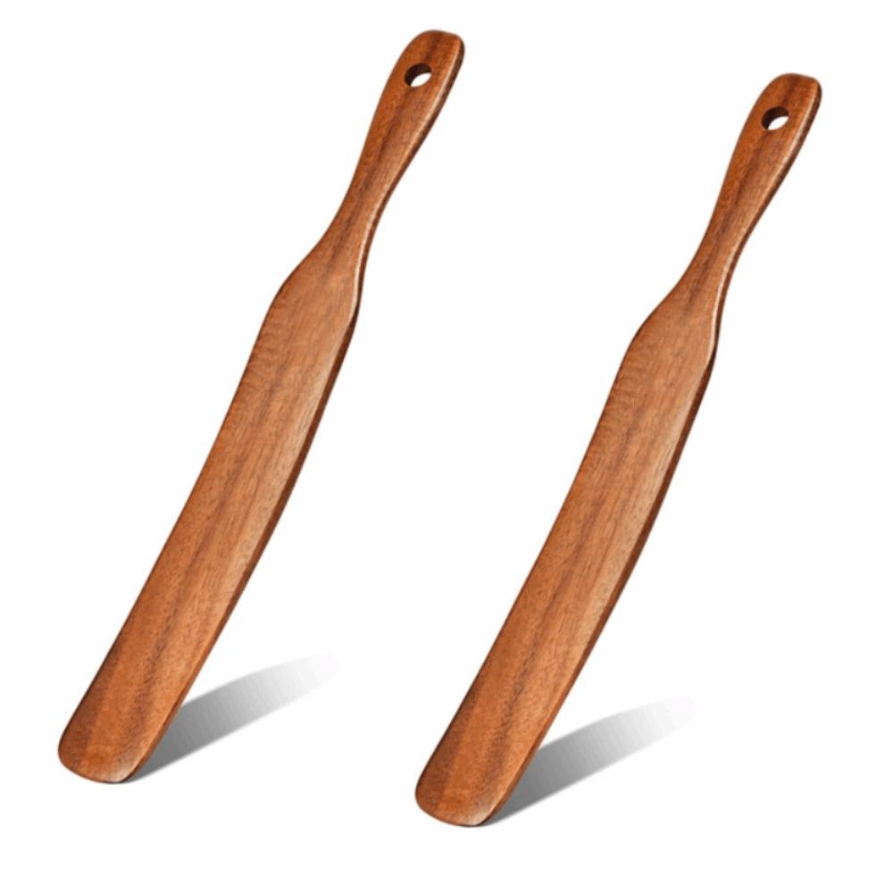 Špachtle na roztírání Dřevěný nástroj na kvásek Kuchyňské náčiní Rukojeť Škrabka Vaření