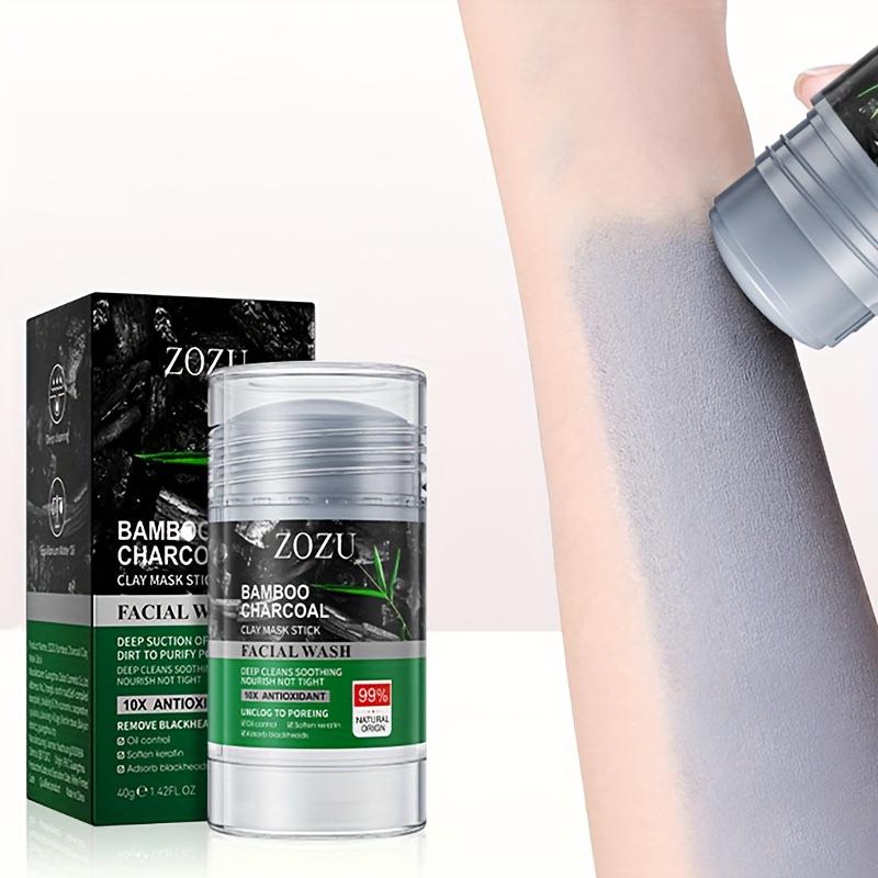 

Очищающая грязевая маска для лица с бамбуковым углем, очищающая поры и черные точки, грязевая маска для лица 40g