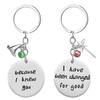Music Necklace Keychain Gift Set