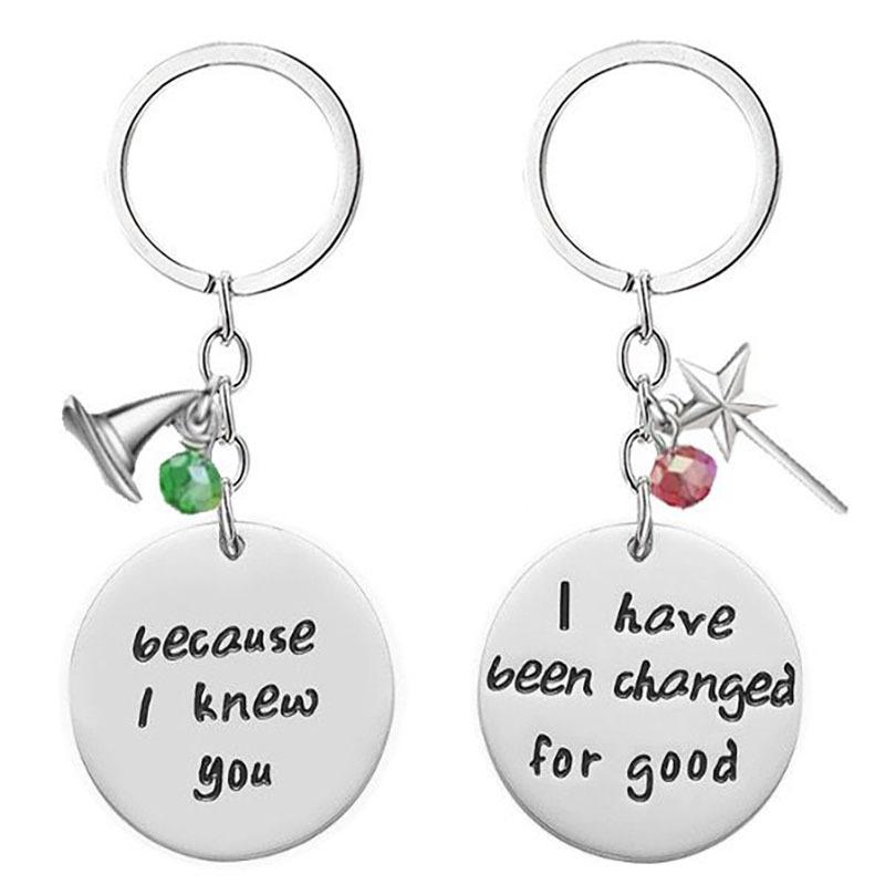 Music Necklace Keychain Gift Set