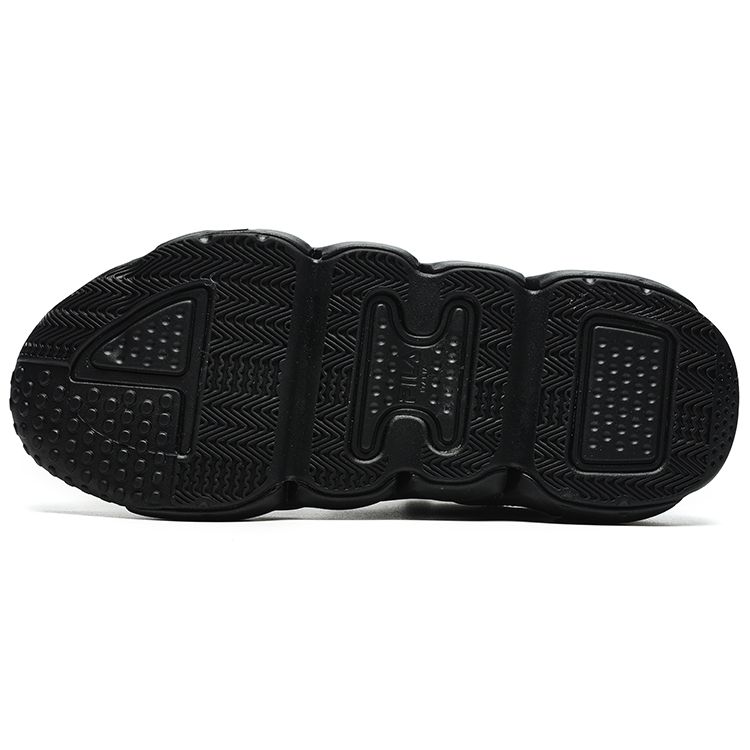 FILA Panini Comfortable Versatile Shock Absorbing Durable Low-Top Retro Basketball Shoes Men sneaker Black Oatmeal F12M242605FBO