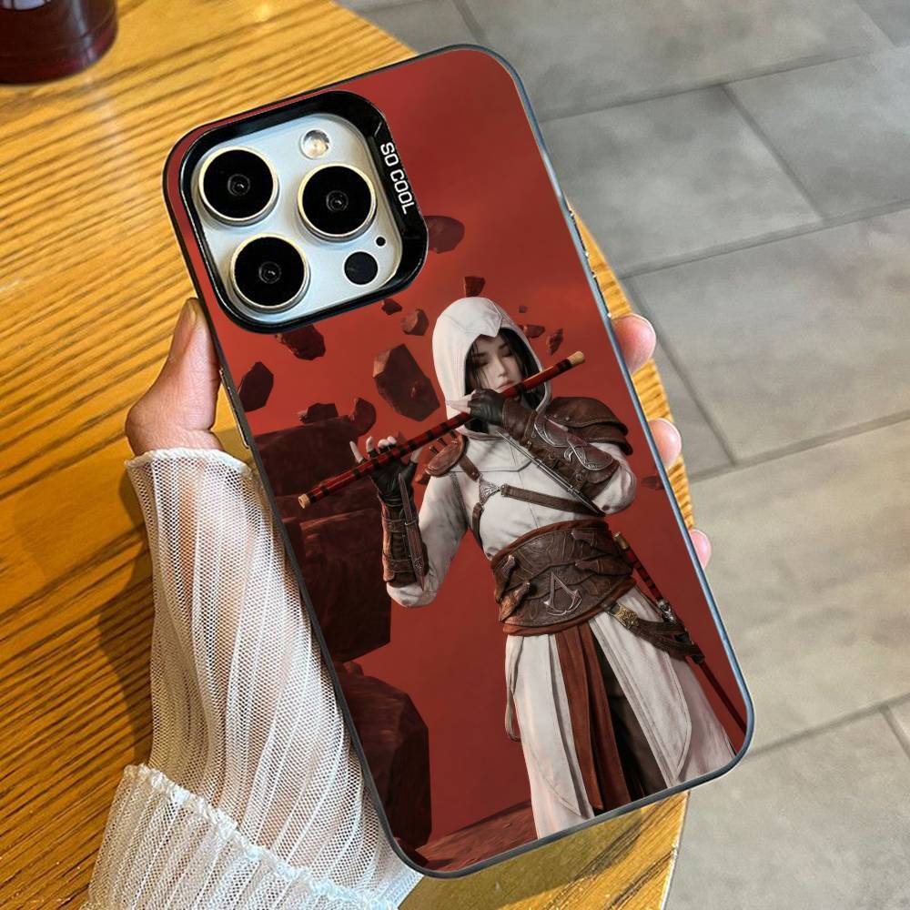

A-Assassins Creed S-Shadows Naoe and Yasuke Phone Case For iPhone 16 17 15 14 12 13 Pro Max Black Color Shockproof Cover iPhone16