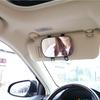 Portable Car Sun visor Makeup Mirror Car Interior Sun-Shading HD Cosmetic Mirror Auto Vanity Mirror Car Styling