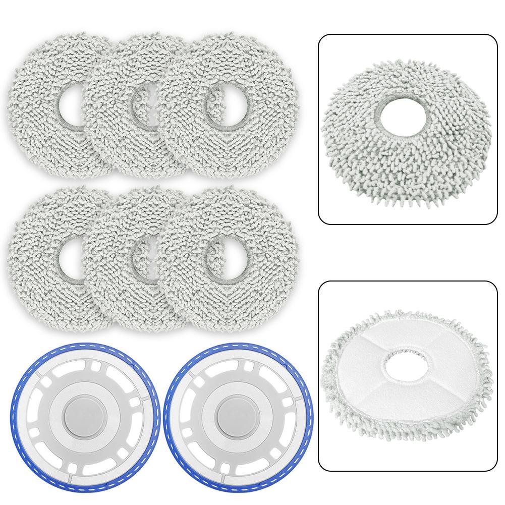 Spare Mop Cloth Frame and Pads for ECOVACS For T30 and For OMNI Robotic Vacuum Cleaners Easy Replacement Parts