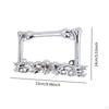 Gothic Decor Motorcycle License Plate Holder Universal Fit Motorbike Spare Parts Simple Assembly