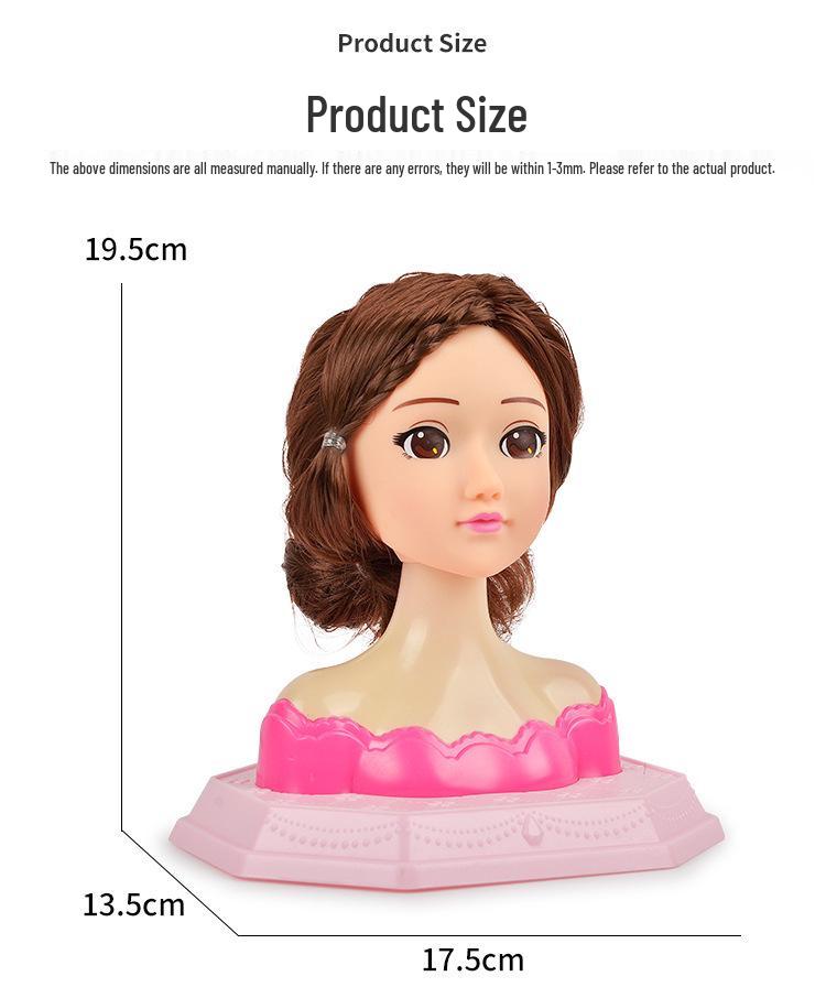 Children’s Princess Hair Styling & Braiding Dress-up Doll Toy Gift Set
