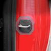 For 2015-2025 Ford Mustang Carbon Car Door Lock Striker Buckle Cover Decor Trim