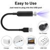 2Pcs Mini LED Car Roof Star Night Lights Interior Ambient Starry Sky Projector Light Auto Roof Room Ceiling USB Atmosphere Lamp