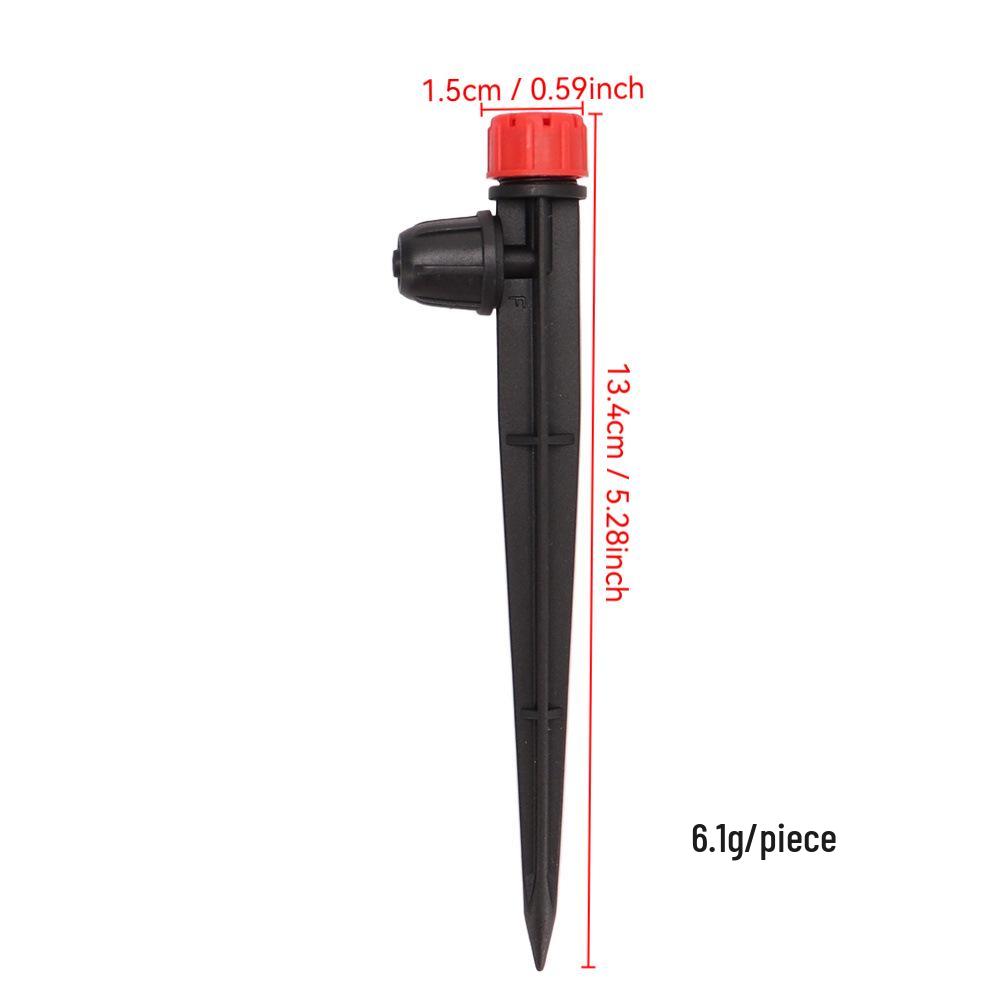 13cm Eight-Hole 360° Adjustable Drip Irrigation Stake for Flower Pots