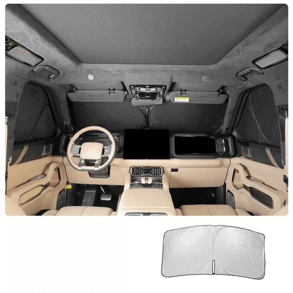 For BYD Leopard 8 Denza B8 Car Front Windshield Sunshade UV Protection Heat Insulation Car Interior Accessories