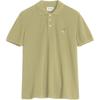 Solid Logo Short Sleeve Polo Shirt Men Tops Green LM00208KJ7002-P357