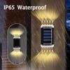 Smart Solar LED Outdoor Light Waterproof Garden Decor Lamps For Garden Outdoor Solar Lamp Balcony Courtyard Street Wall Light