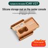 Protetor de Silicone para Painel e Porta-Copos Chery iCAR V27 para 26 Modelos