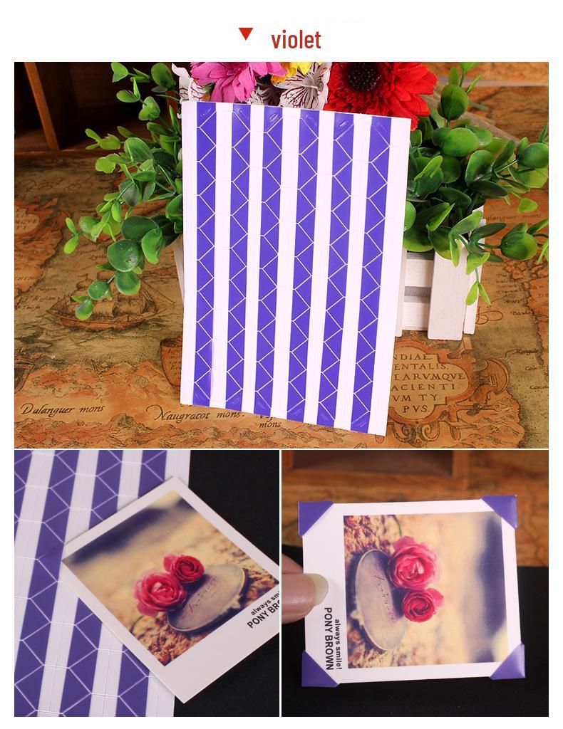 Korean DIY Handmade Photo Album Corner Stickers - 102 Polaroid Fixing Accessories