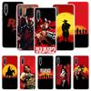 Red Dead Redemption 2 Phone Case For Xiaomi Redmi Note 15 14 13 12S 12 Pro Plus 11S 11E 11 11T 10S 10 Art Soft Pattern Cover Red