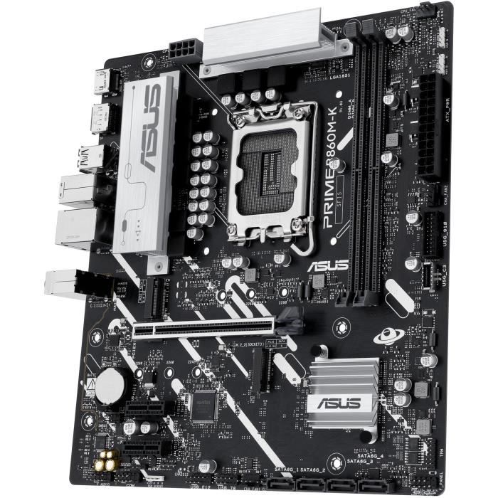 Carte mère - ASUS - PRIME B860M-K - Intel B860 LGA 1851 (Socket V1) micro ATX
