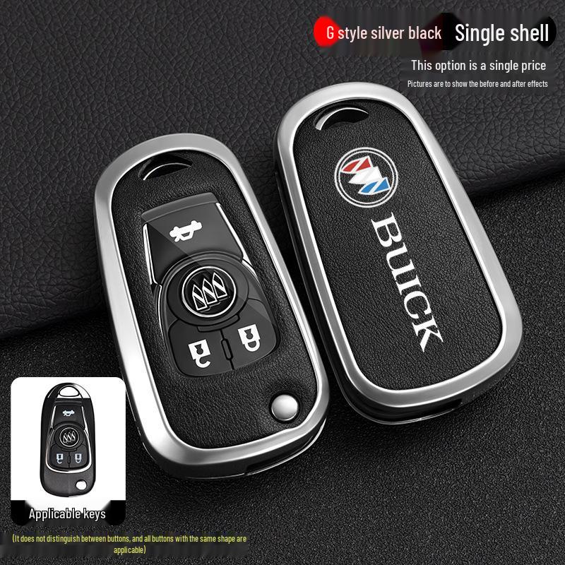 2022 Buick Enclave 652T Pokrowiec na kluczyk - Ochronne metalowe etui dla mężczyzn i kobiet