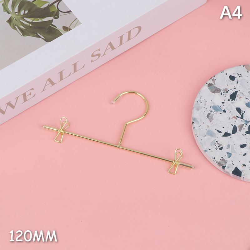 1PCS Dollhouse Miniture Hangers Clothes Hangers for Doll Wardrobe Clothes Toy Gift Decoration Accessories