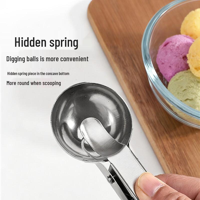 Stainless Steel Fruit & Ice Cream Scoop