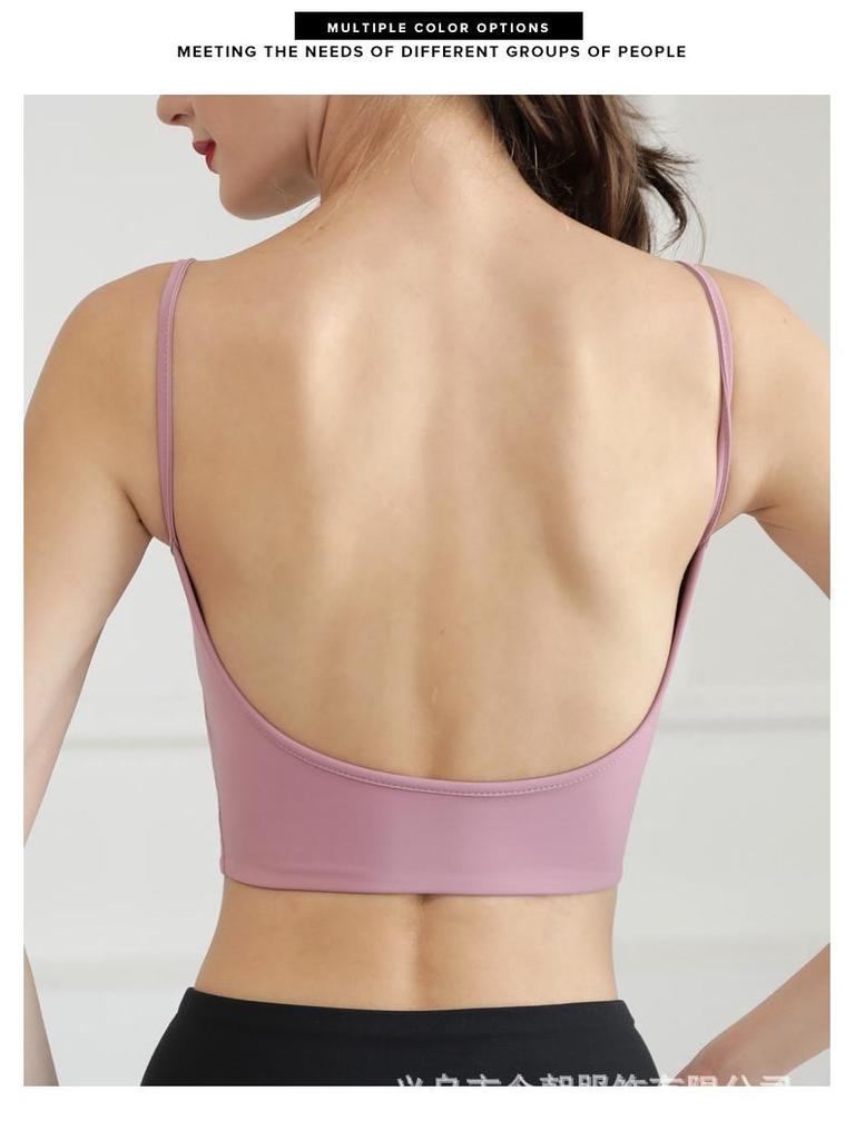 2021 Women's U-Back Sports Bra: Stylish, Thin, and Comfortable for Yoga & Fitness