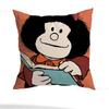 Cute M-Mafalda Pillow Case Pillow Case Living Room Sofa Cushion Cover Suitable For Home Bedroom Room Decoration