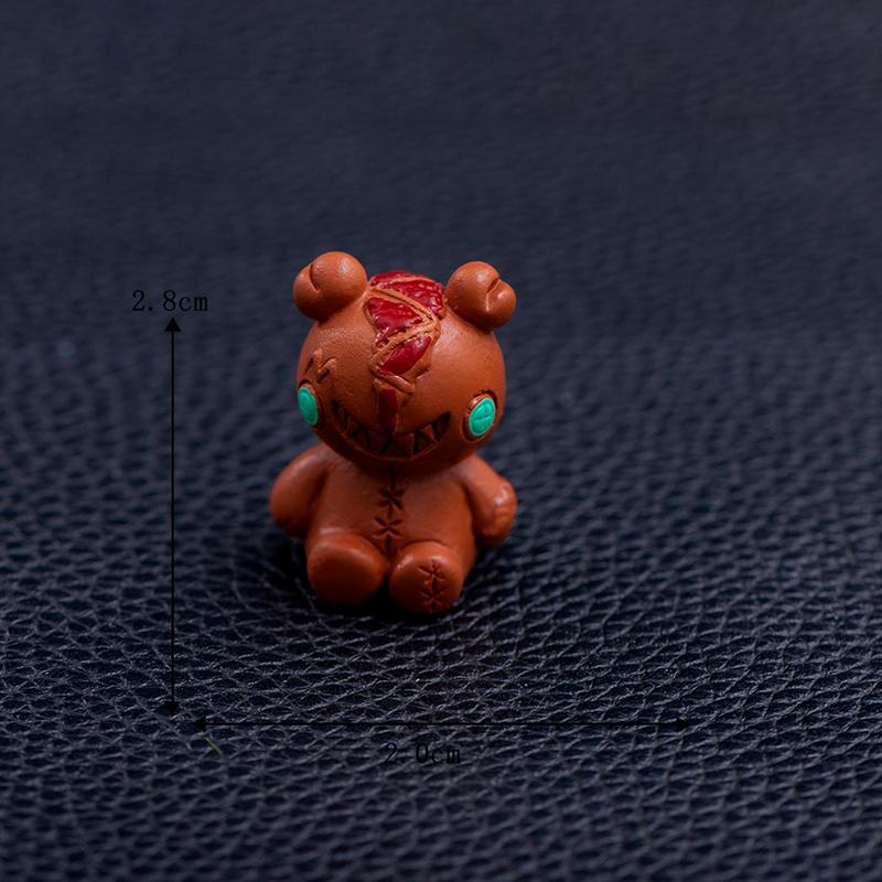 1 buc. Ornament de Halloween Micro Peisaj Decorat Accesorii Vrăjitor Fantomă Dovleac Iepure Liliac Arborele Casa Magică Ornamente din rășină