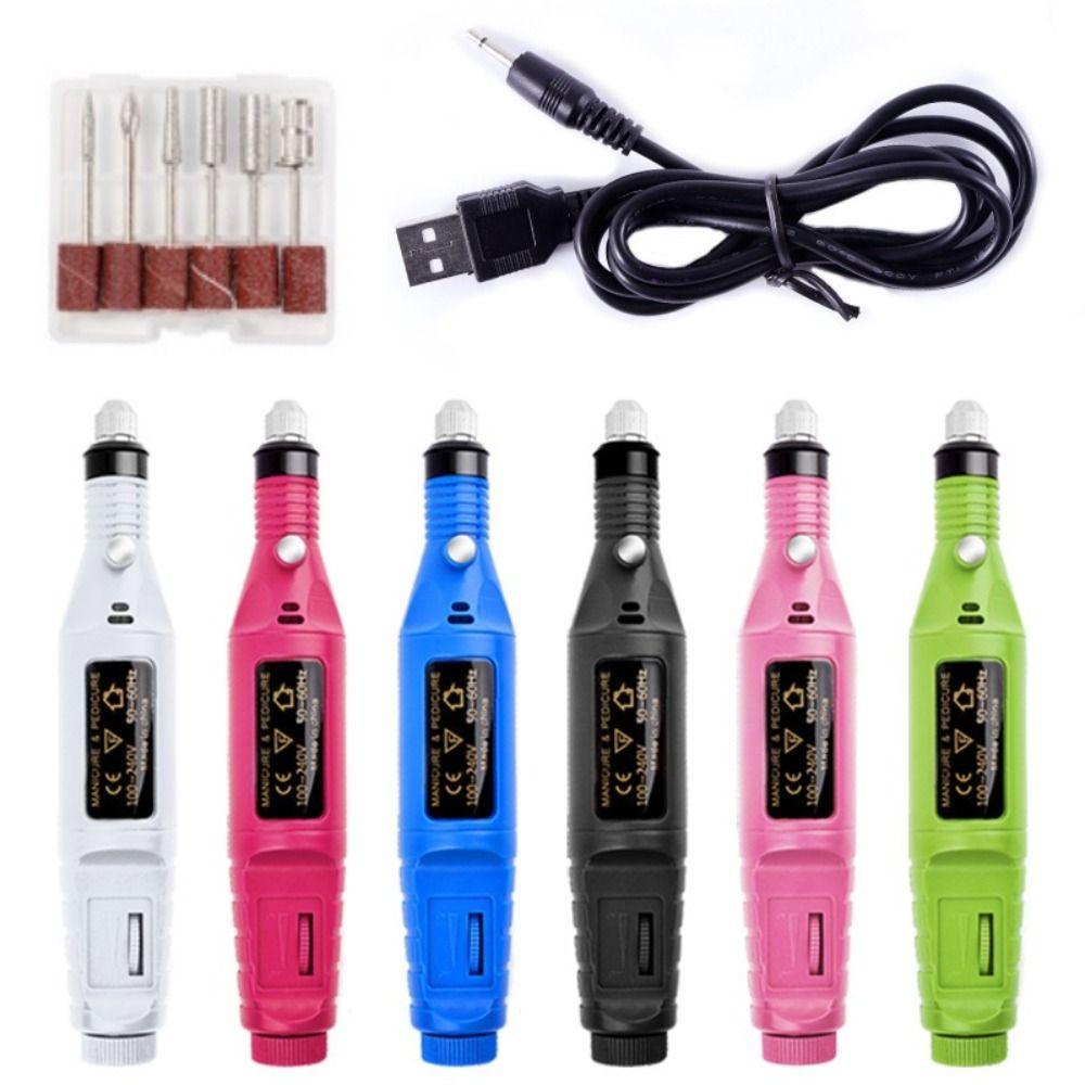 High-Speed Electric Nail Drill Machine Portable Manicure Mill Equipment  Nail Art Tools
