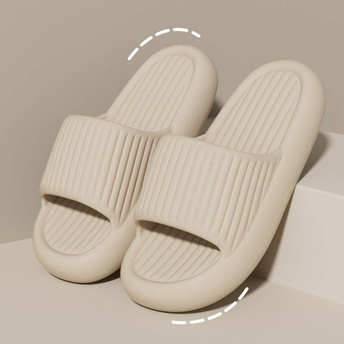 

Женские легкие уличные спортивные тапочки из ЭВА с толстой подошвой - многофункциональные пляжные тапочки для пар - модные и удобные 40-41 хаки