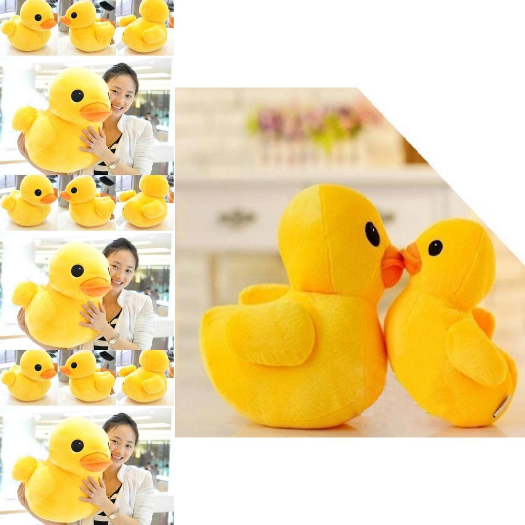 20cm 8" Lovely Yellow Duck Stuffed Animal Plush Soft Toy Perfect Pillow Gift