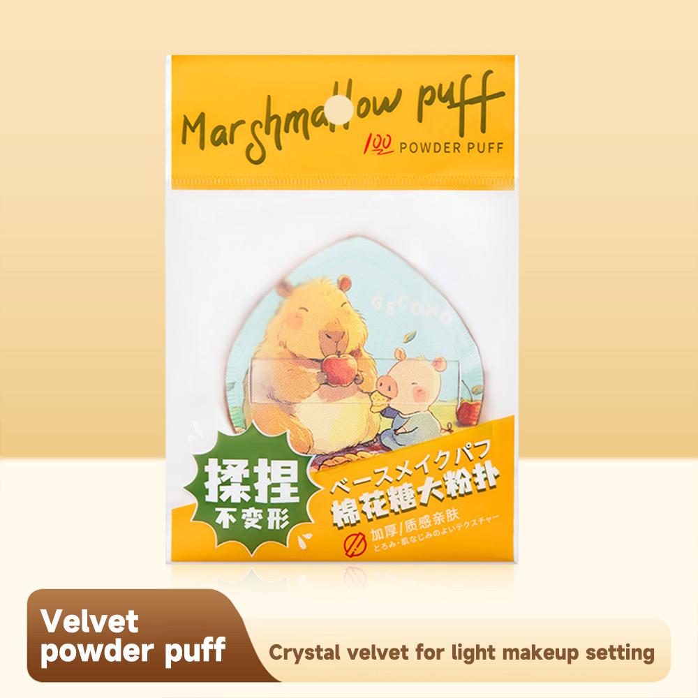 Soft Touch Powder Puff for No-Cake Finish Ideal for All Skin Types Flawless Long-Lasting Makeup
