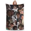 Conrad Fisher The Summer I Turned Pretty Flannel Blanket Winter  Warm Soft Throw Blanket for Boy Girl Bedspread Sofa Bed Cover