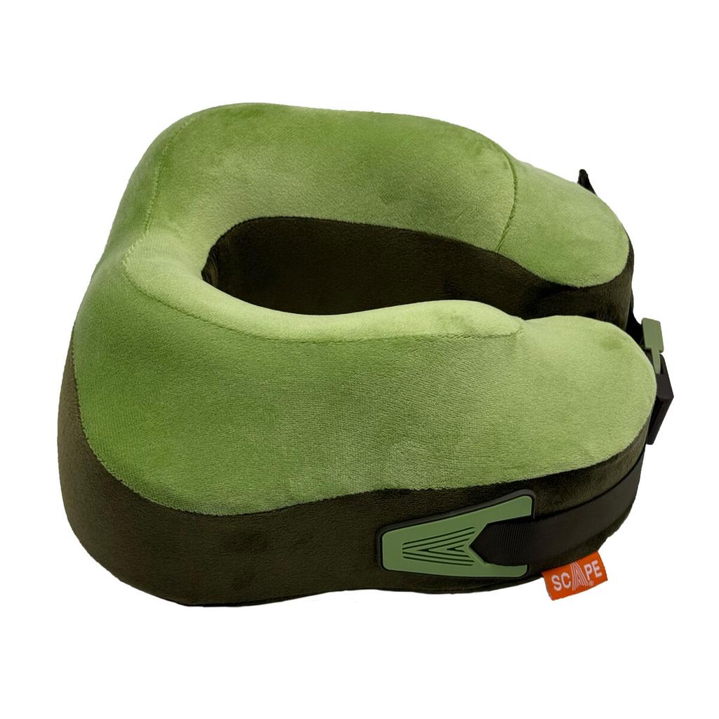 Neck Pillow Scape Travel Green