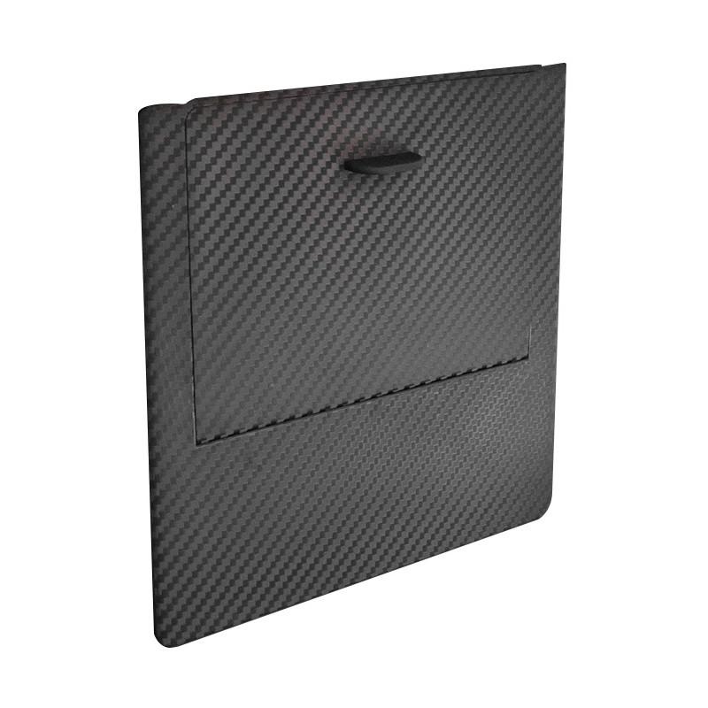 

For Tesla Model 3 Y 2017-2022 2023 Car Central Control Storage Box Cover ABS Carbon Fiber Armrest Hidden Storage Box Accessories