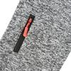 Men Heather Full Zip Hoodie Jacket, Drawstring Hood Long Sleeve Sweatshirt With Zipper Arm Pocket Lightweight Casual Outdoor Workout Hooded Coat
