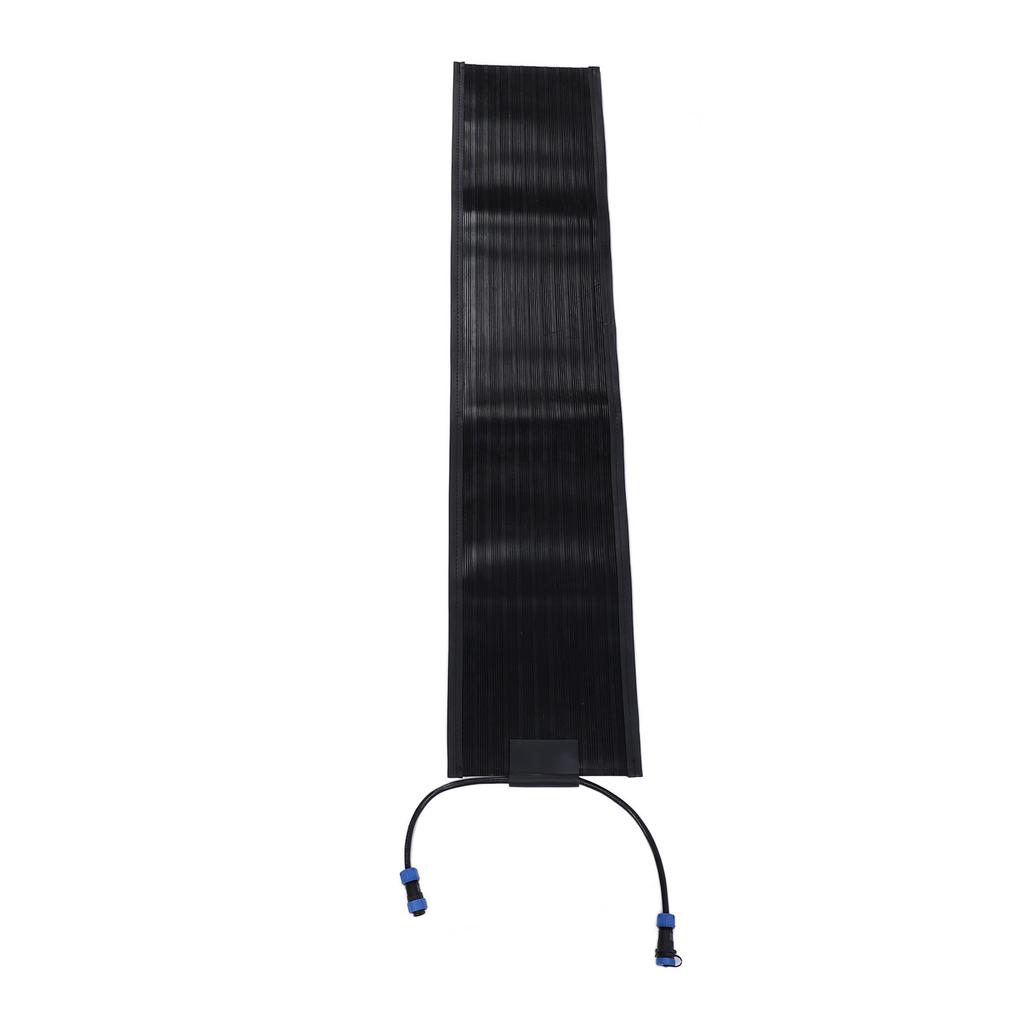 20x90cm Heated Snow Melting Mat 80W Electric Snow Melting Mat for Entrances Steps Road Corridor