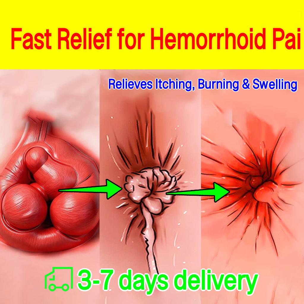 Thailand Hemorrhoid Ointment 55g External Use - Relieves Itching & Discomfort, Advanced Version
