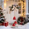 Pleasant Sound Christmas Bell With Bowknot Bell Ornament Christmas Tree Pendant  Party