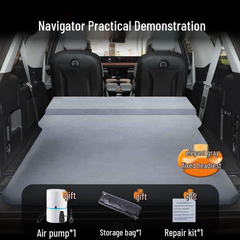 Lincoln Navigator Car Bed Mattress: Trunk Sleeping Pad - Universal, No Inflation Needed.