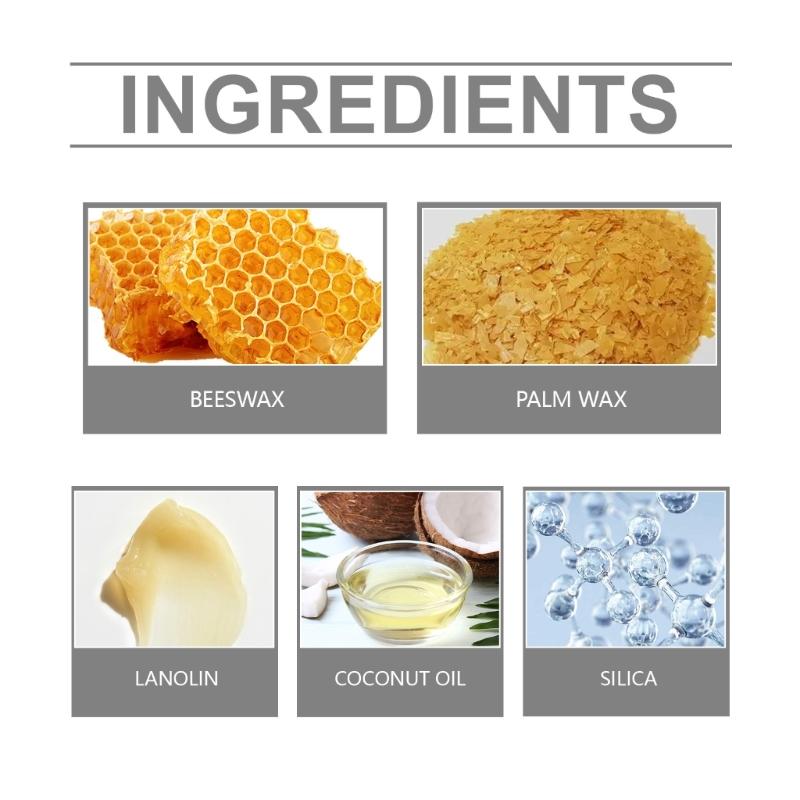 Gentle Leather Cleaner Paste Auto Interior Leather Cleaner with Natural Ingredients 100g Capacity for Delicate Surfaces