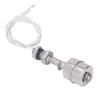 Liquid Level Float Switch 10mm Stroke Stainless Steel Liquid Water Oil Level Switch Sensor 0‑220V 65mm L