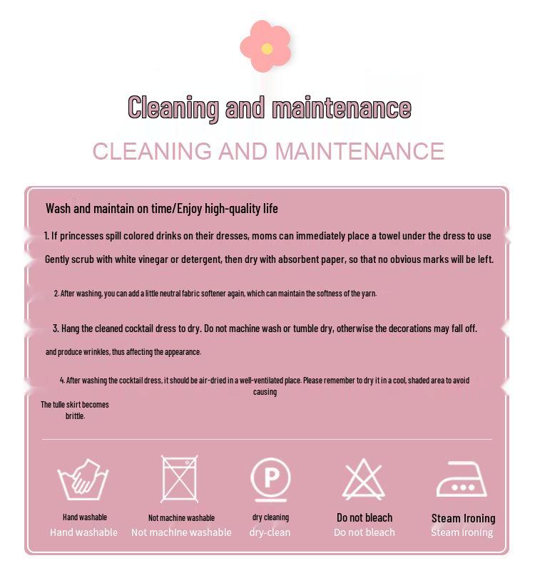 Popular Baby Girls' First Birthday & Wedding Flower Princess Dress for Piano Performance