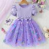 Aufgepufftes Geburtstagspartykleid für Kleinkinder und